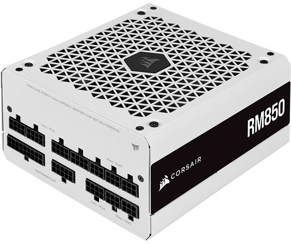 Corsair - Fonte Modular Corsair RM850 850W 80 Plus Gold Branca