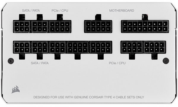Corsair - Fonte Modular Corsair RM850 850W 80 Plus Gold Branca