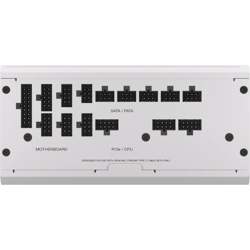Corsair - Fonte Modular Corsair RMx Shift Series RM1000x 1000W 80 Plus Gold Branca
