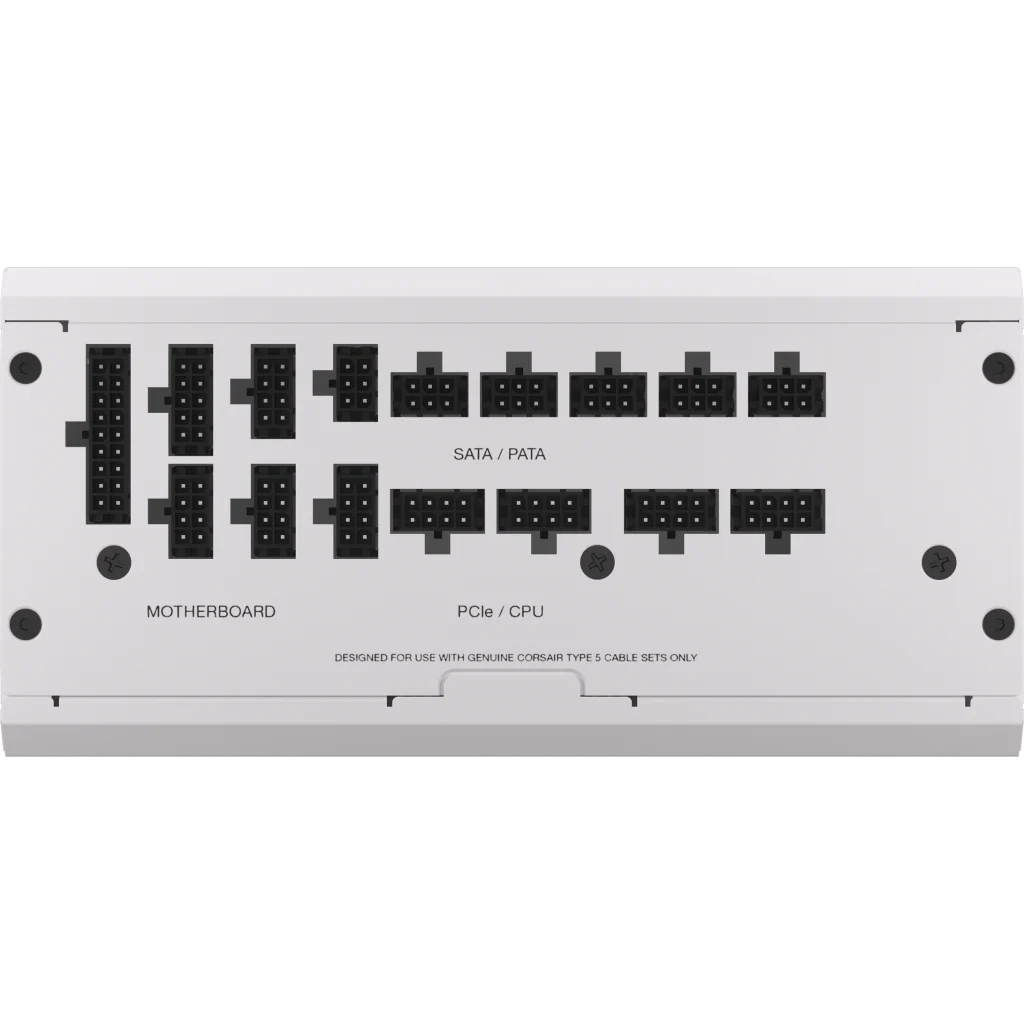 Corsair - Fonte Modular Corsair RMx Shift Series RM1200x 1200W 80 Plus Gold Branca