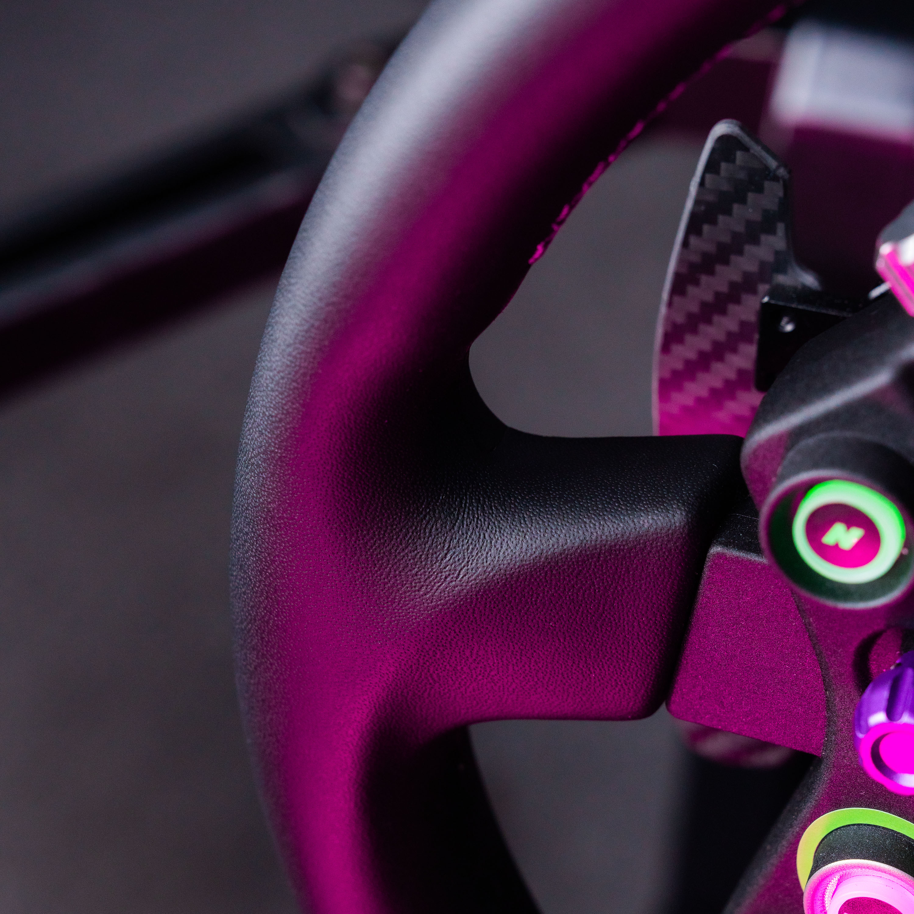 conspit - Volante Conspit 310 APEX, ARGB, Display 2.99", Dual Paddles 310mm