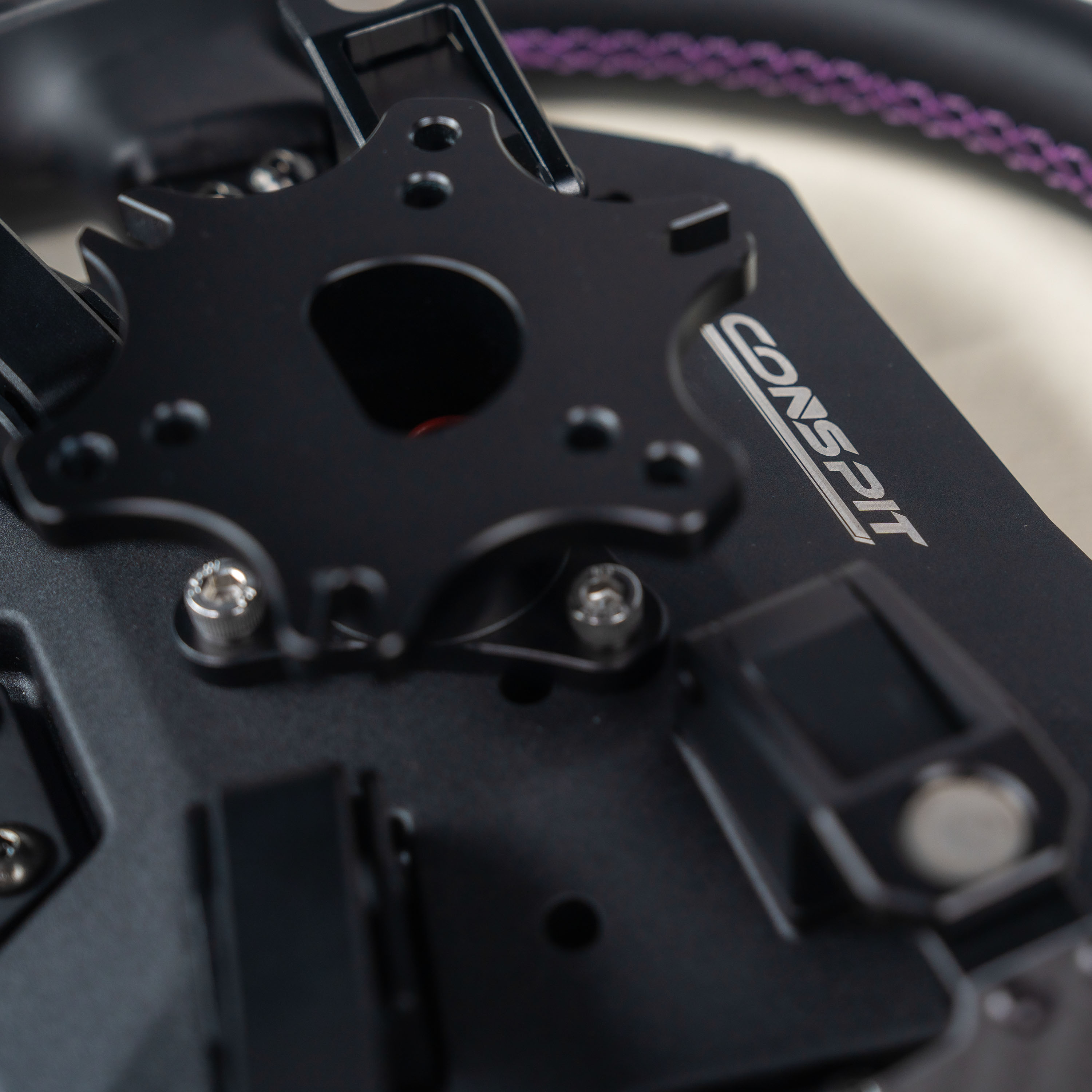 conspit - Volante Conspit 310 APEX, ARGB, Display 2.99", Dual Paddles 310mm