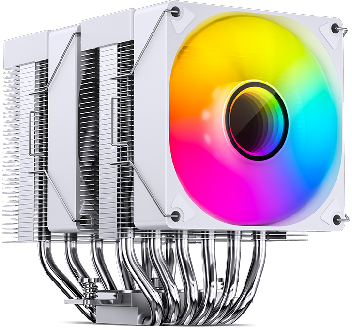 Picture of Picture of Cooler CPU Jonsbo CR-1400 DV2 ARGB White - 92mm