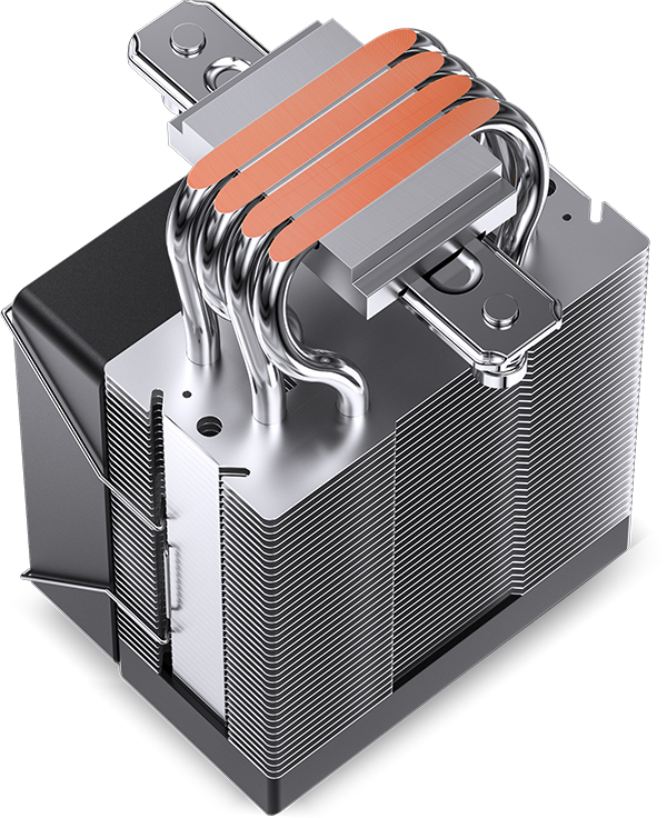 Jonsbo - Cooler CPU Jonsbo CR-1400 V2 ARGB Preto - 92mm