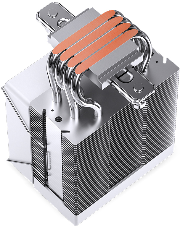 Jonsbo - Cooler CPU Jonsbo CR-1400 V2 ARGB Branco - 92mm