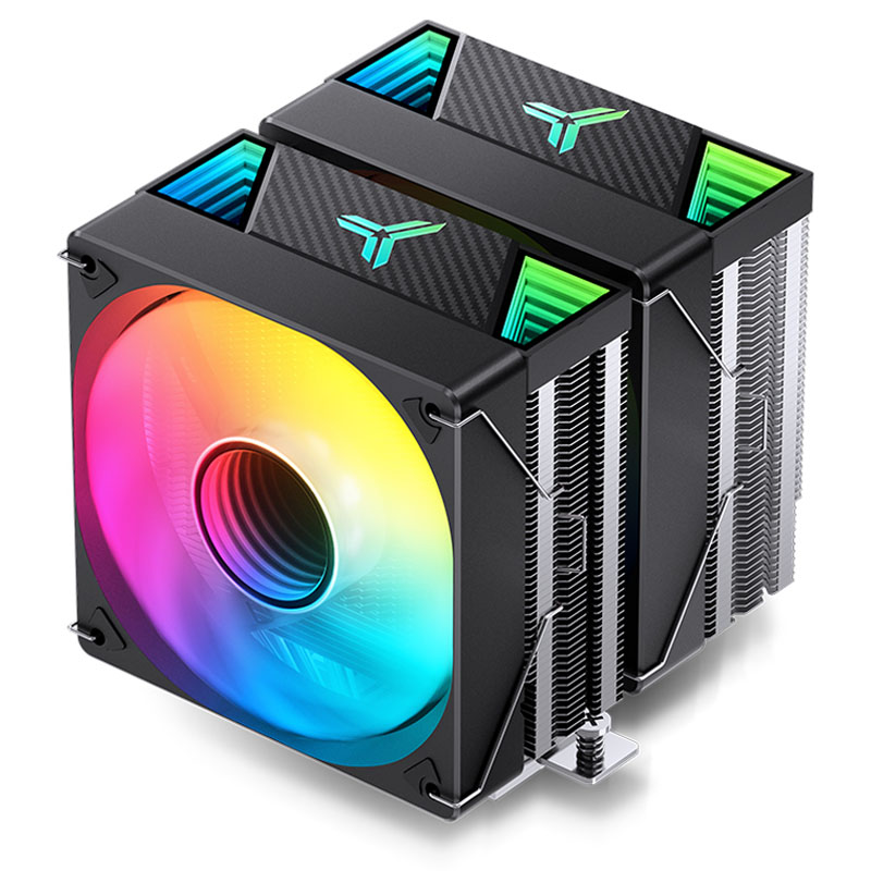 Jonsbo - Cooler CPU Jonsbo CR-3000 ARGB Preto - 2x 120mm