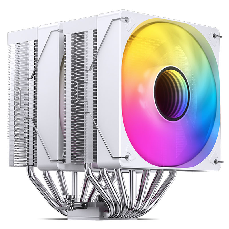 Jonsbo - Cooler CPU Jonsbo CR-3000 ARGB Branco - 2x 120mm