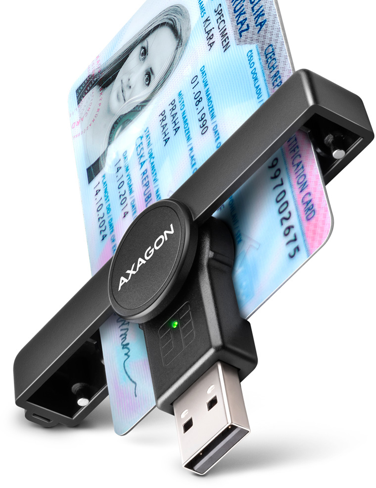 Picture of Picture of Leitor cartão cidadão PoketReader CRE-SMPA USB 2.0