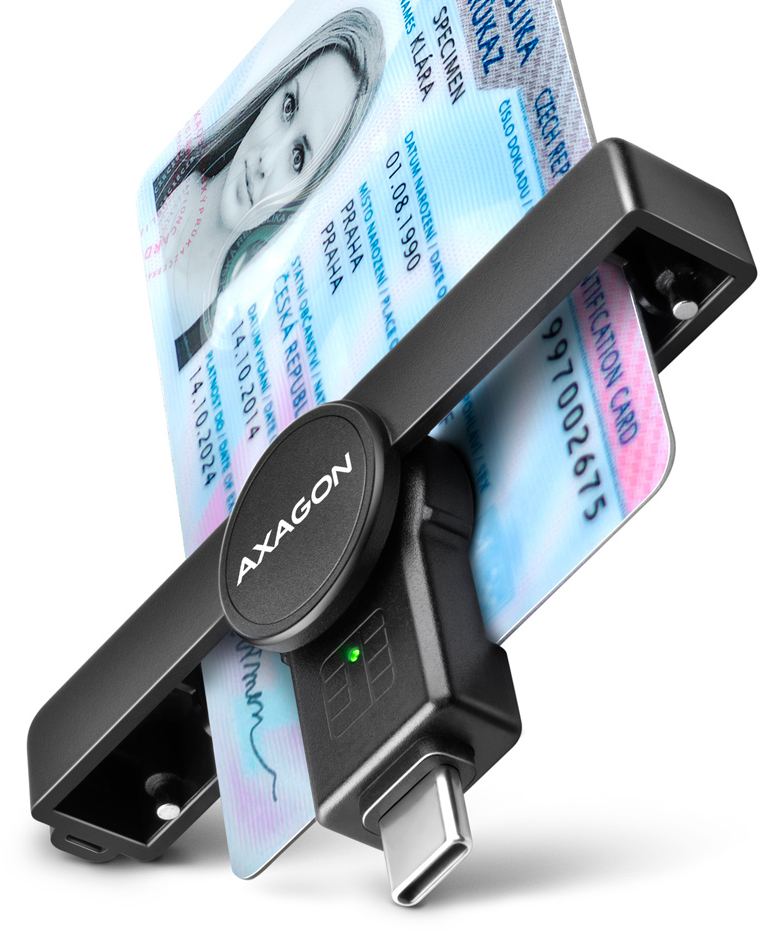 Picture of Picture of Leitor cartão cidadão PoketReader CRE-SMPC USB-C
