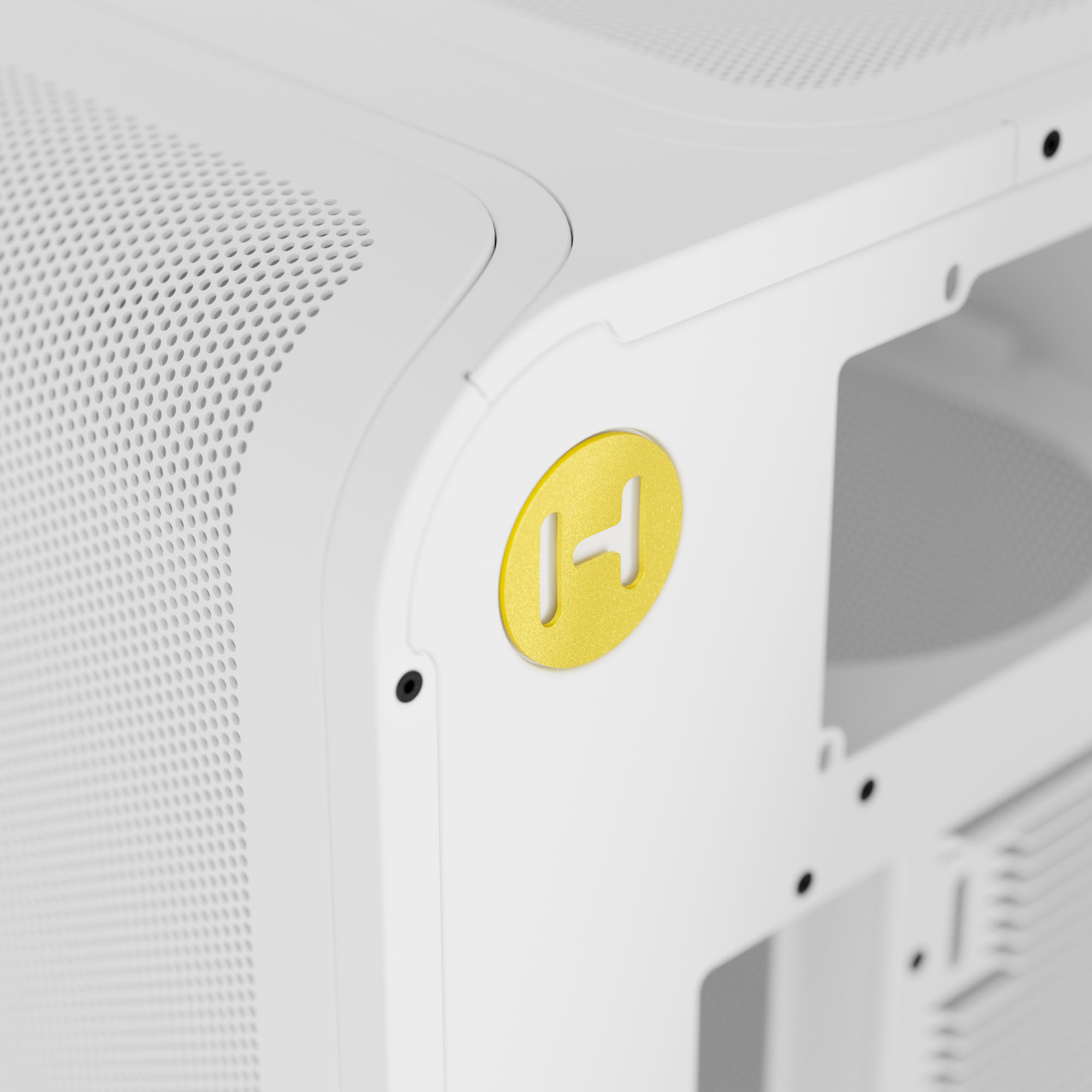 Hyte - Caixa ATX Hyte X50 Air Snow White