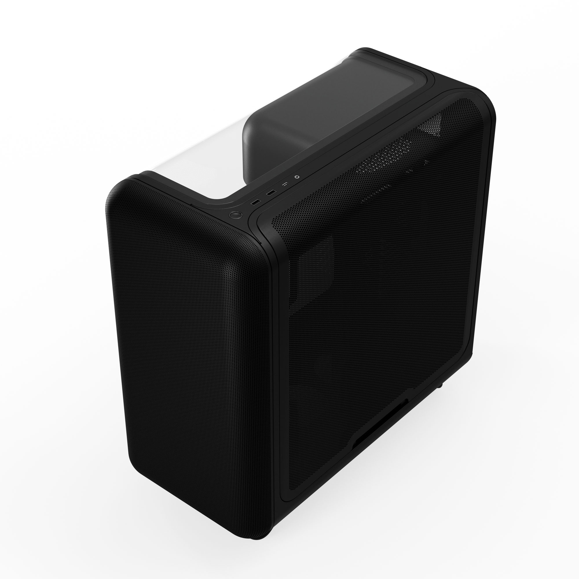 Hyte - Caixa ATX Hyte X50 Vidro temperado Pitch Black