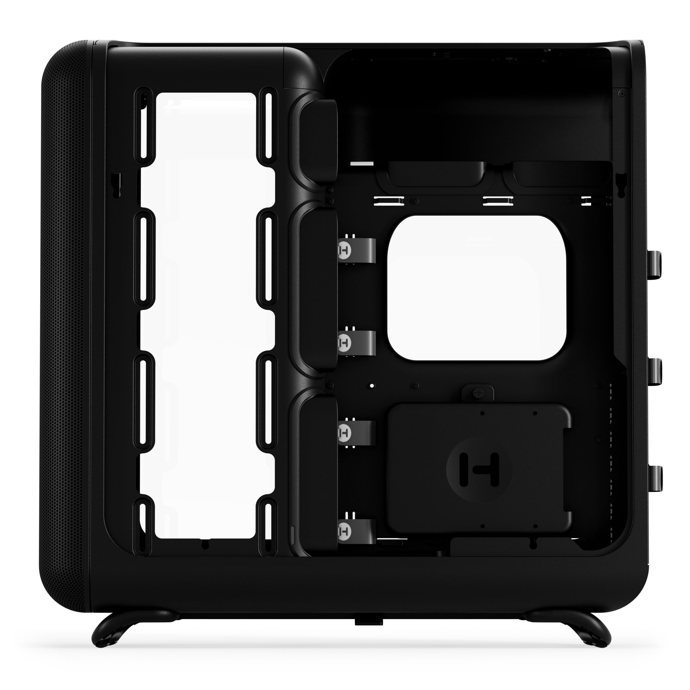 Hyte - Caixa ATX Hyte X50 Vidro temperado Pitch Black