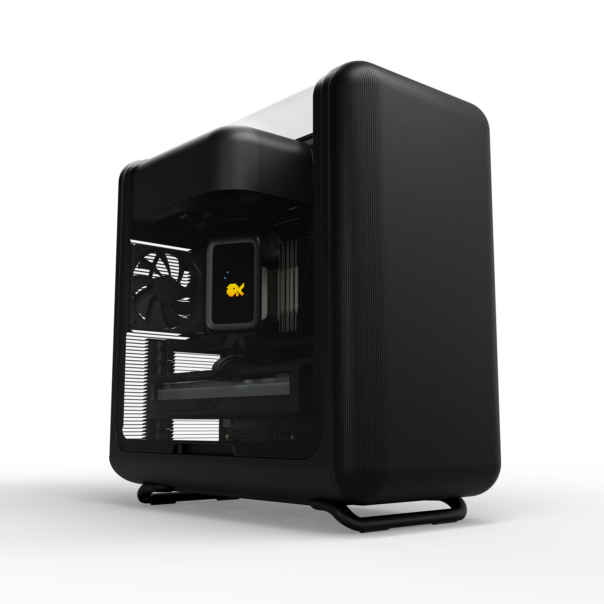 Hyte - Caixa ATX Hyte X50 Vidro temperado Pitch Black