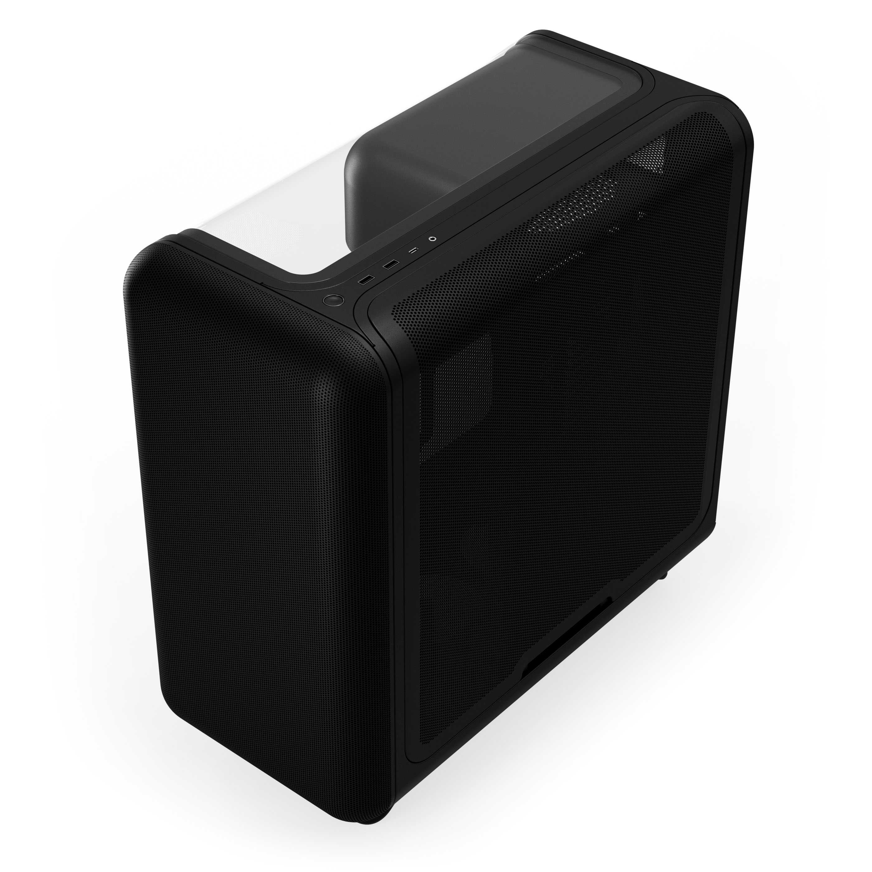 Hyte - Caixa ATX Hyte X50 Vidro temperado Pitch Black