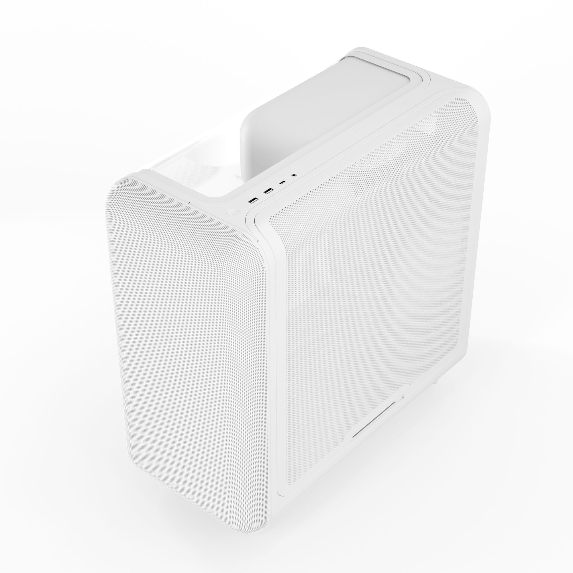 Hyte - Caixa ATX Hyte X50 Vidro temperado Snow White