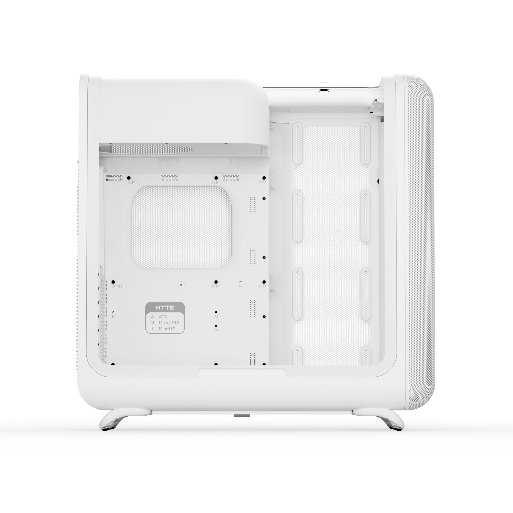 Hyte - Caixa ATX Hyte X50 Vidro temperado Snow White