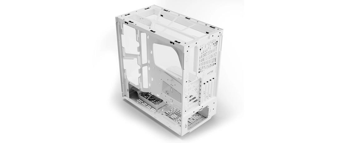Hyte - Caixa ATX Hyte Y40 Vidro Temperado Branco