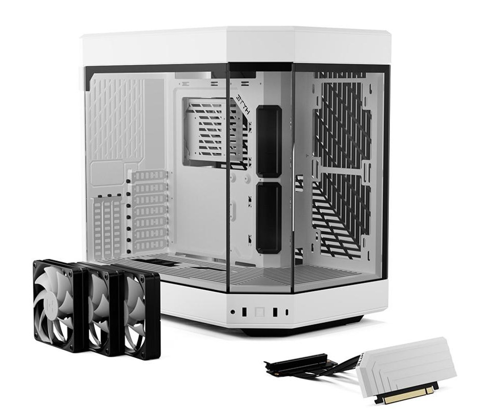 Picture of Picture of Caixa ATX Hyte Y60 Vidro Temperado Branco