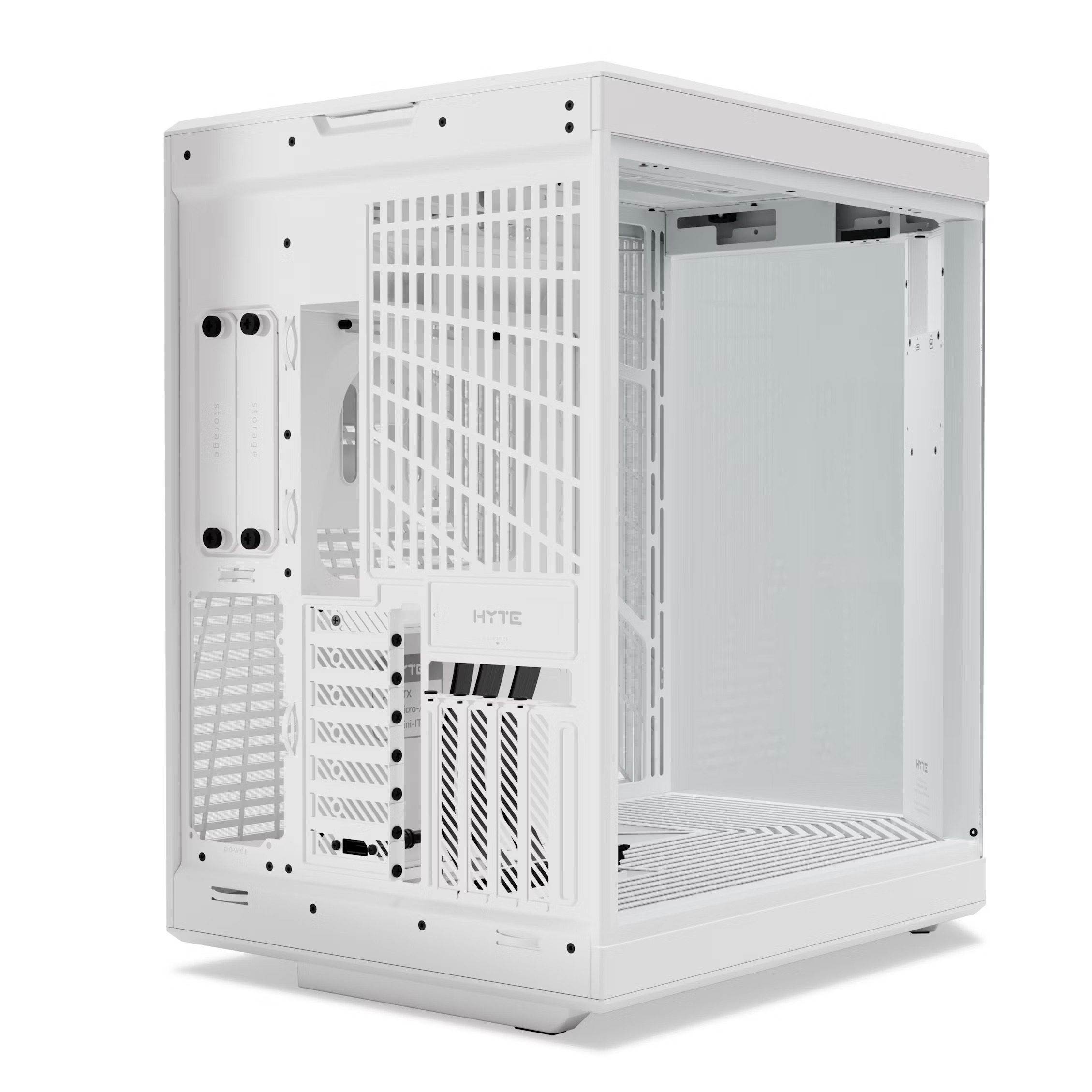 Hyte - Caixa ATX Hyte Y70 Touch Vidro Temperado Branco
