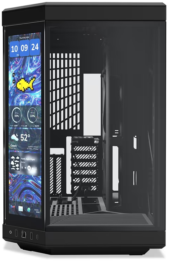 Picture of Picture of Caixa ATX Hyte Y70 Touch Infinite Vidro Temperado Preto