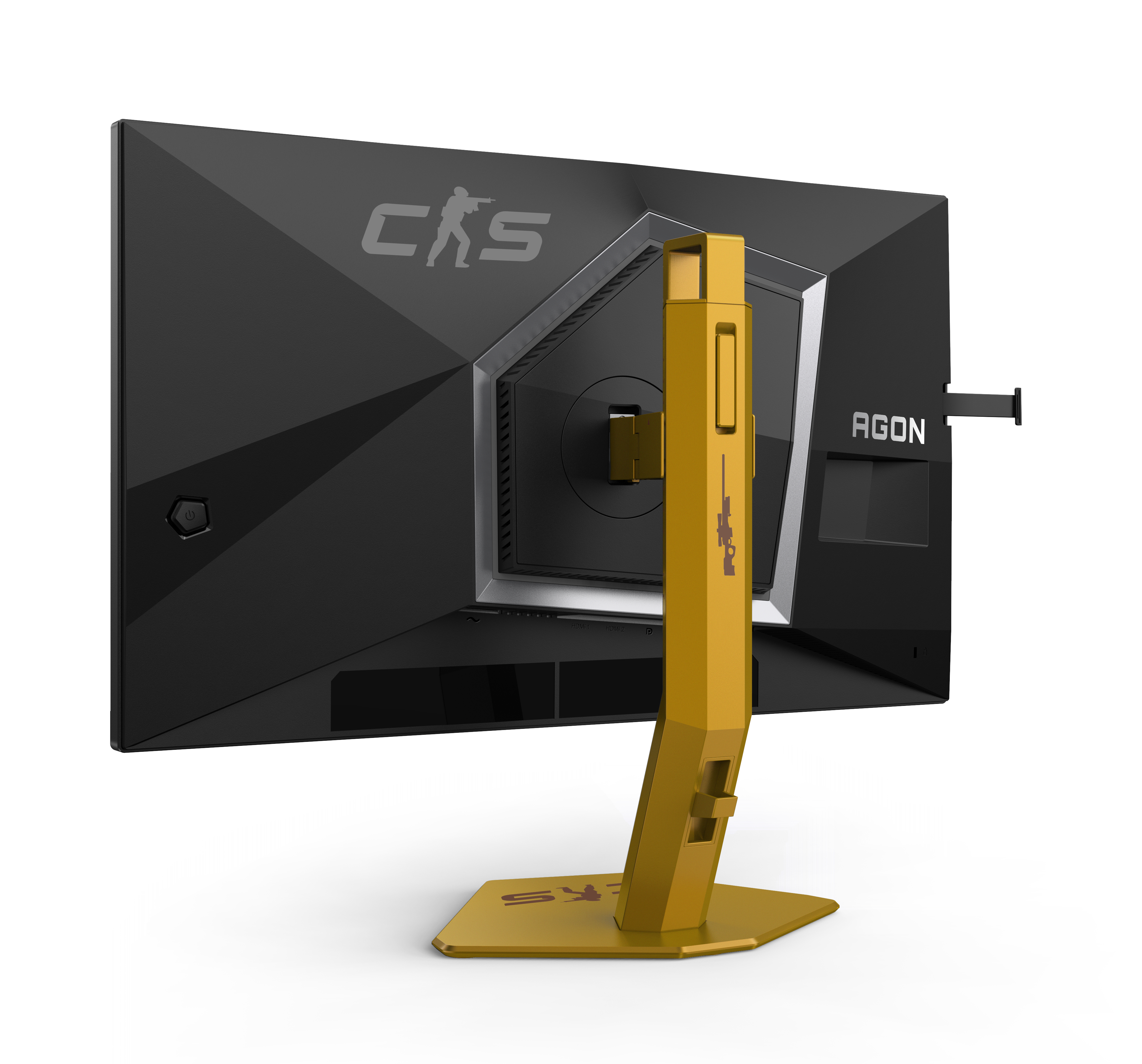 AOC - Monitor AGON by AOC 24" CS24A Ultra-Fast TN eSports FHD 610Hz 0.3ms G-SYNC RGB