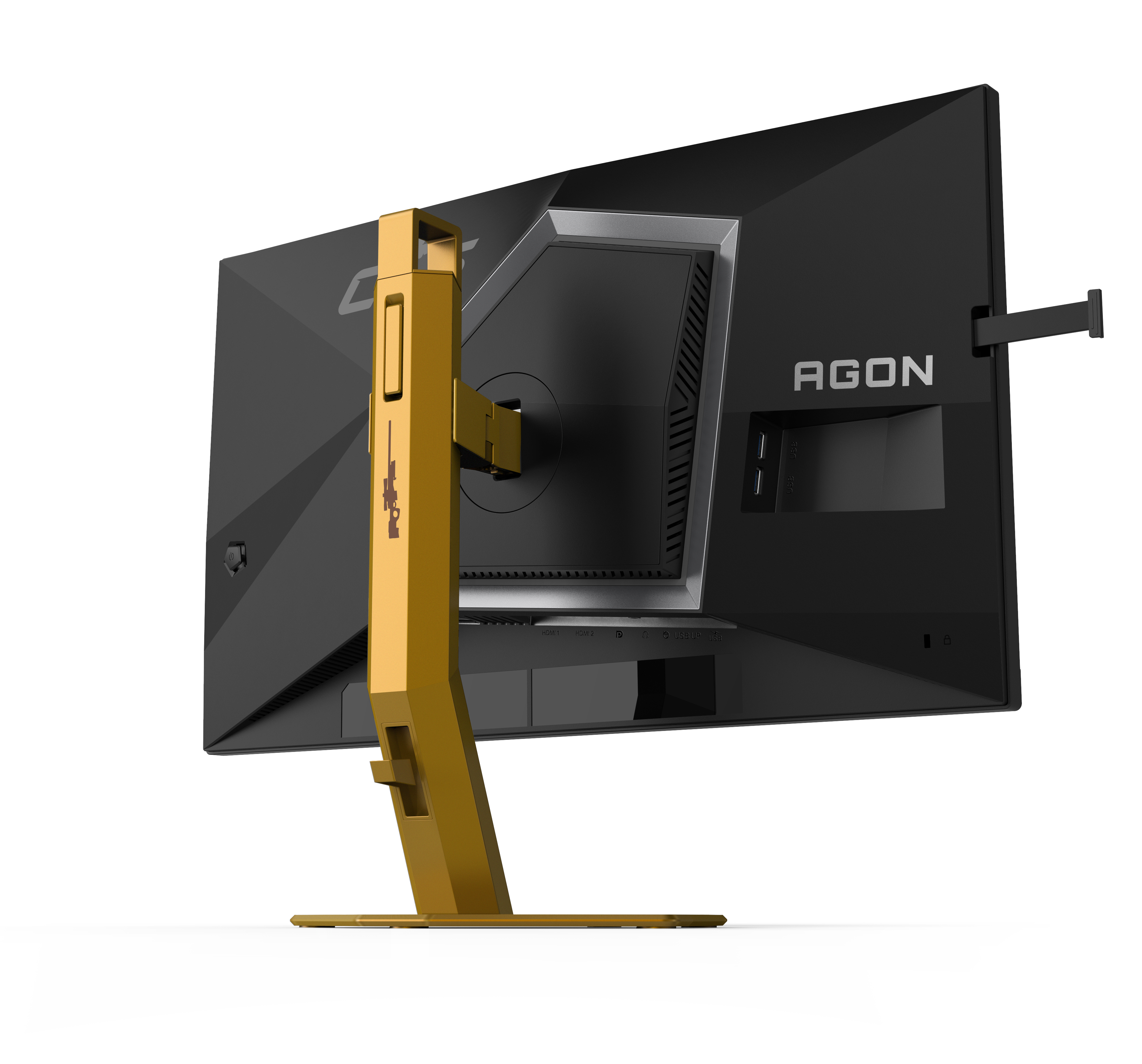 AOC - Monitor AGON by AOC 24" CS24A Ultra-Fast TN eSports FHD 610Hz 0.3ms G-SYNC RGB
