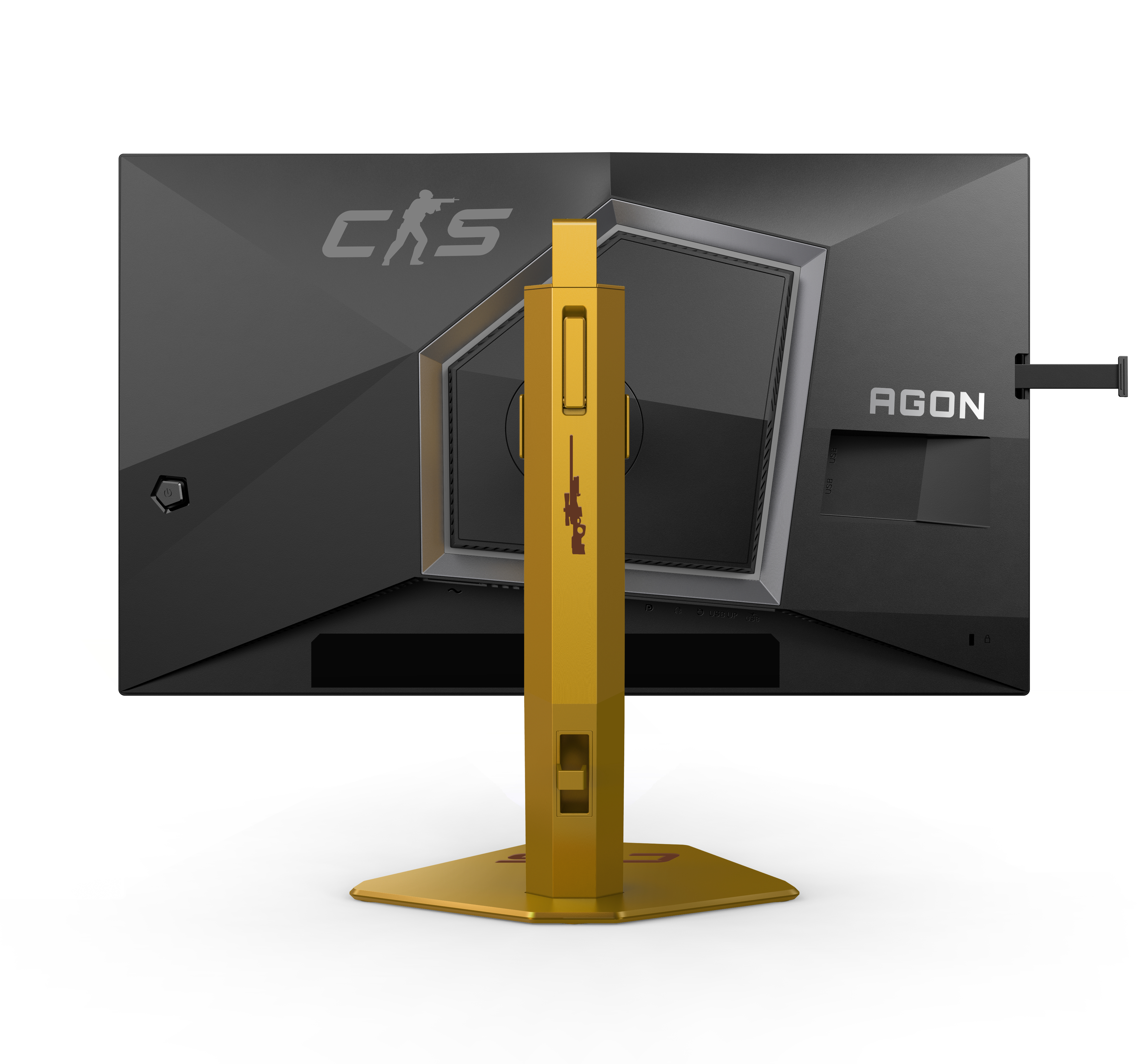 AOC - Monitor AGON by AOC 24" CS24A Ultra-Fast TN eSports FHD 610Hz 0.3ms G-SYNC RGB