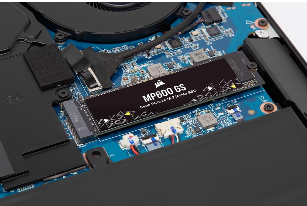 Corsair - SSD Corsair MP600 GS 1TB Gen4 M.2 NVMe (4800/3900MB/s)