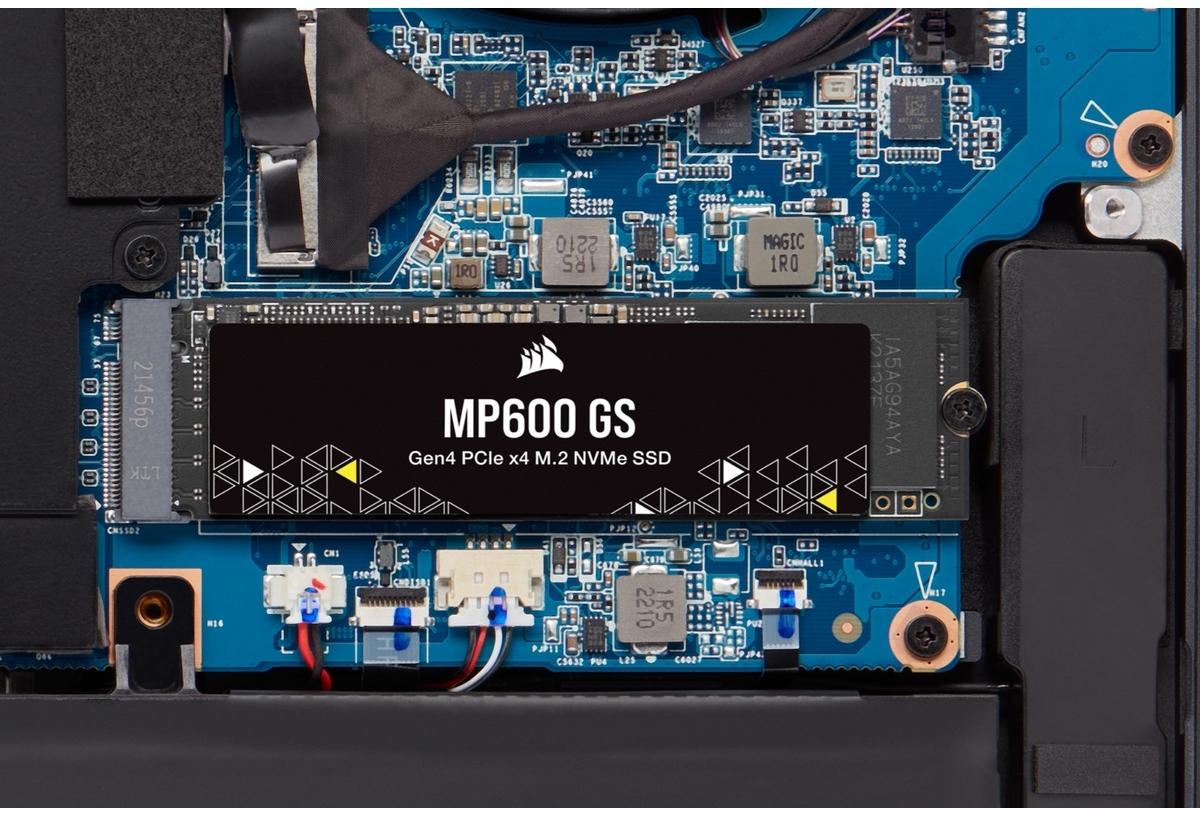 Corsair - SSD Corsair MP600 GS 1TB Gen4 M.2 NVMe (4800/3900MB/s)