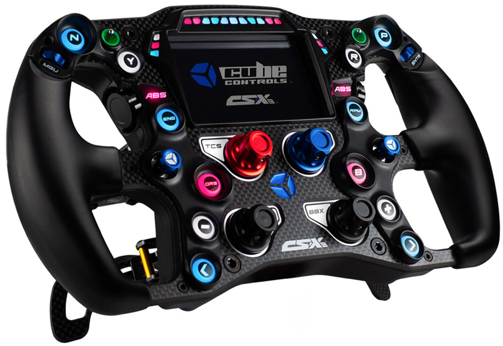 Picture of Picture of Volante Cube Controls CSX-3 - 4 Paddles - Preto
