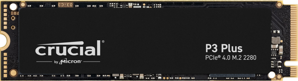 Crucial - SSD Crucial P3 500GB 3D M.2 NVMe 2280 (3500/1900MB/s)