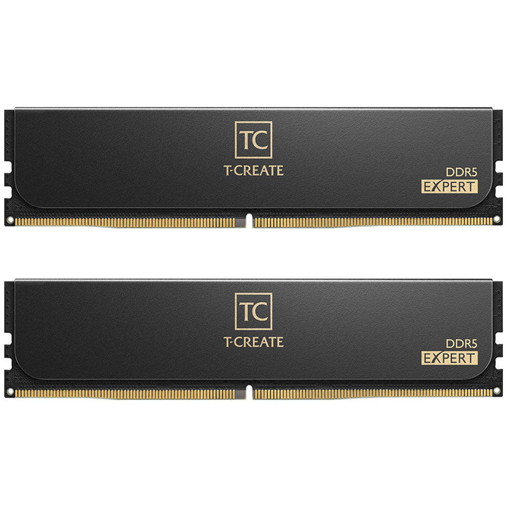 Team Group - Team Group Kit 128GB (2 x 64GB) DDR5 6400MHz T-Create Preto CL42