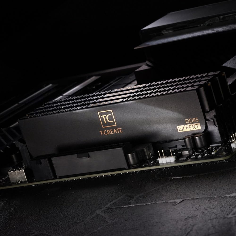 Team Group - Team Group Kit 32GB (2 x 16GB) DDR5 6000MHz T-Create Expert Preto CL30