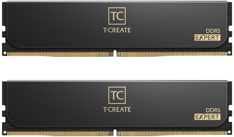 Picture of Picture of Team Group Kit 48GB (2 x 24GB) DDR5 6400MHz T-Create Expert Preto CL32