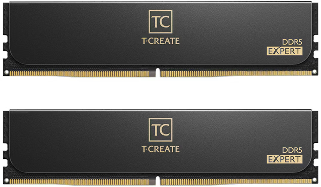 Picture of Picture of Team Group Kit 64GB (2 x 32GB) DDR5 6000MHz T-Create Expert Preto CL38