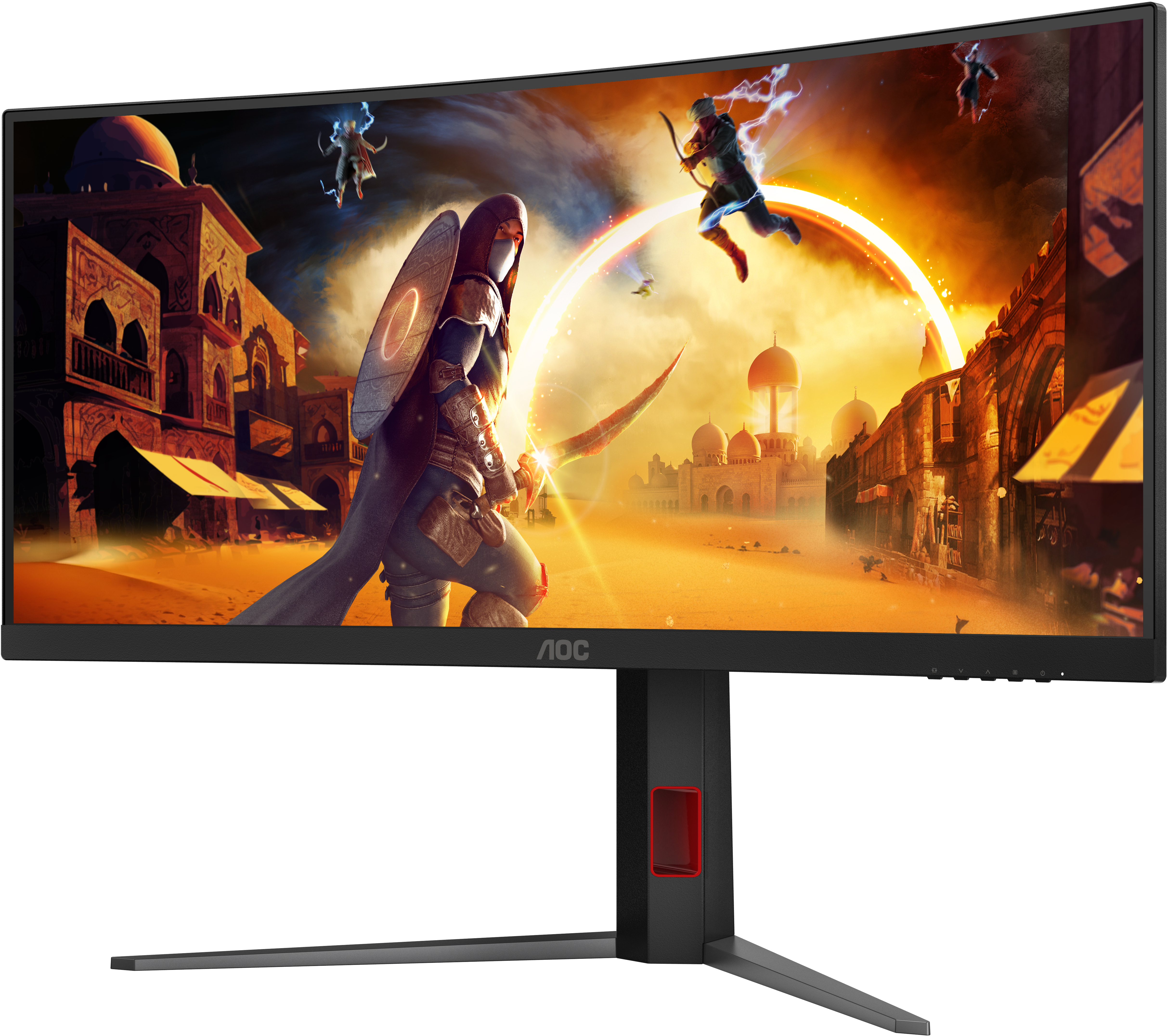 AOC - Monitor Curvo AOC Gaming 34" CU34G4 Fast VA WQHD 180Hz 0.5ms