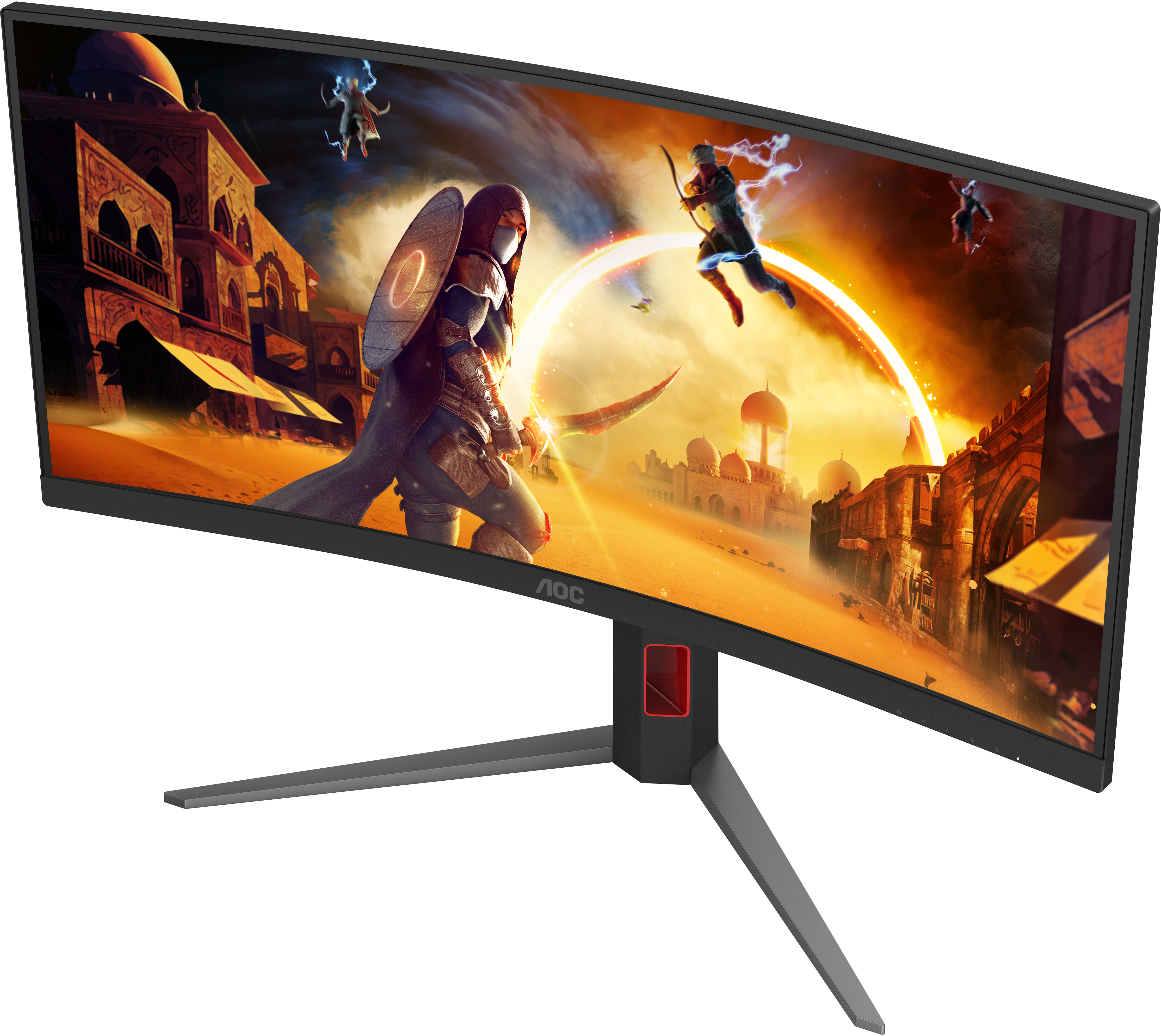 AOC - Monitor Curvo AOC Gaming 34" CU34G4 Fast VA WQHD 180Hz 0.5ms