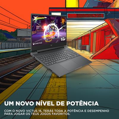 HP - Portátil HP Victus 15-fa2026np 15.6" i7-13650H 16GB DDR4 1TB RTX 4050 FHD 144Hz