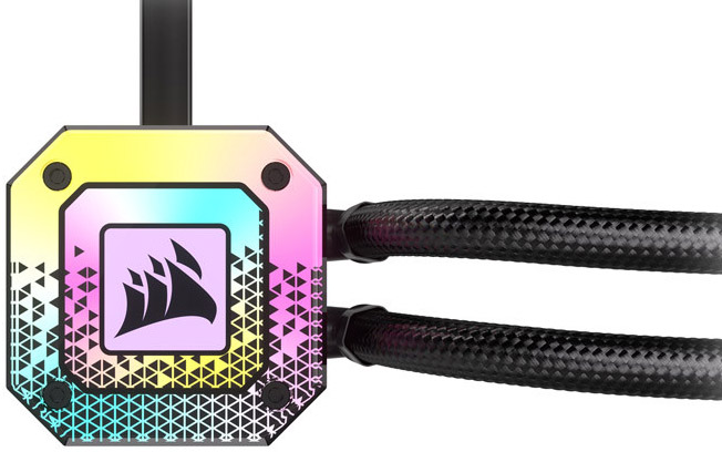 Corsair - Water Cooler CPU Corsair iCUE H150i ELITE CAPELLIX XT 360mm Preto
