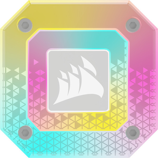 Corsair - Water Cooler CPU Corsair iCUE H100i ELITE CAPELLIX XT 240mm Branco