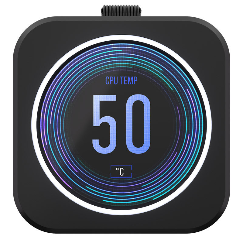 Corsair - Water Cooler CPU Corsair iCUE H100i Elite XT LCD Display 240mm Preto