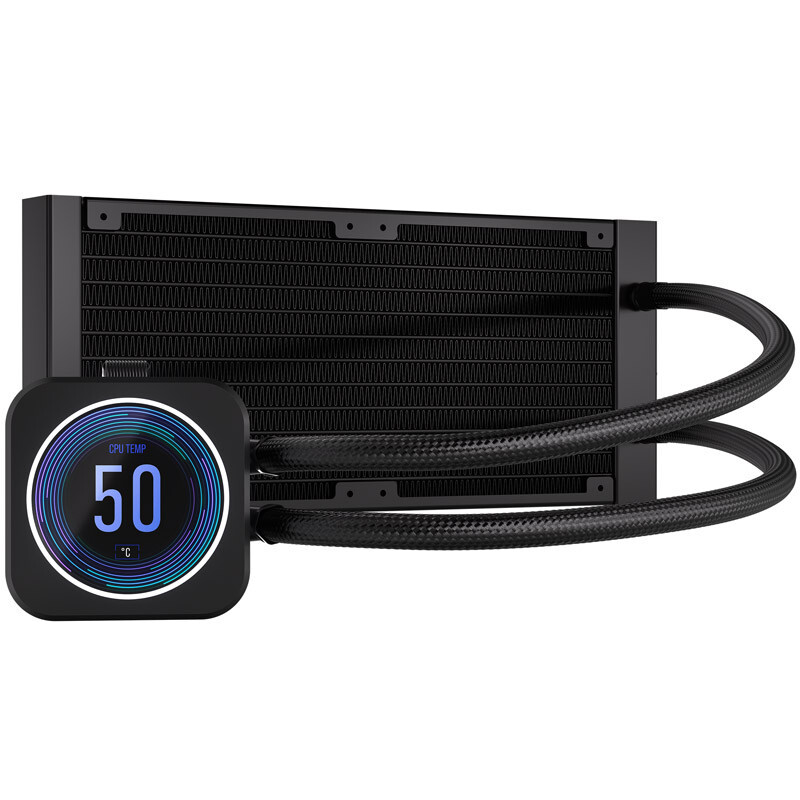 Picture of Picture of Water Cooler CPU Corsair iCUE H100i Elite XT LCD Display 240mm Preto