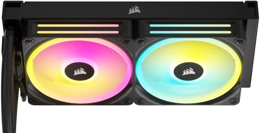 Corsair - Water Cooler CPU Corsair iCUE LINK H100i RGB 240mm Preto