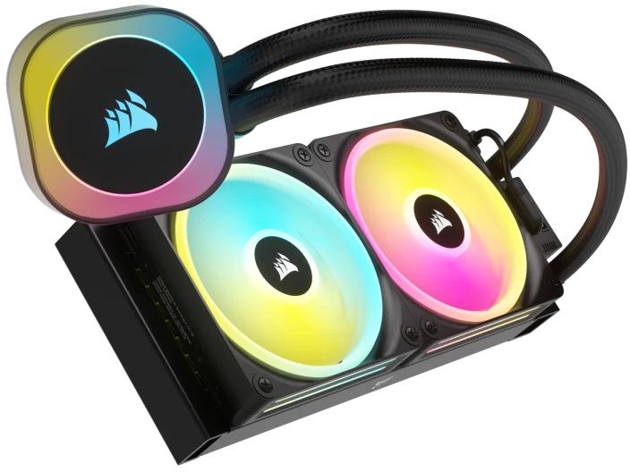 Corsair - Water Cooler CPU Corsair iCUE LINK H100i RGB 240mm Preto