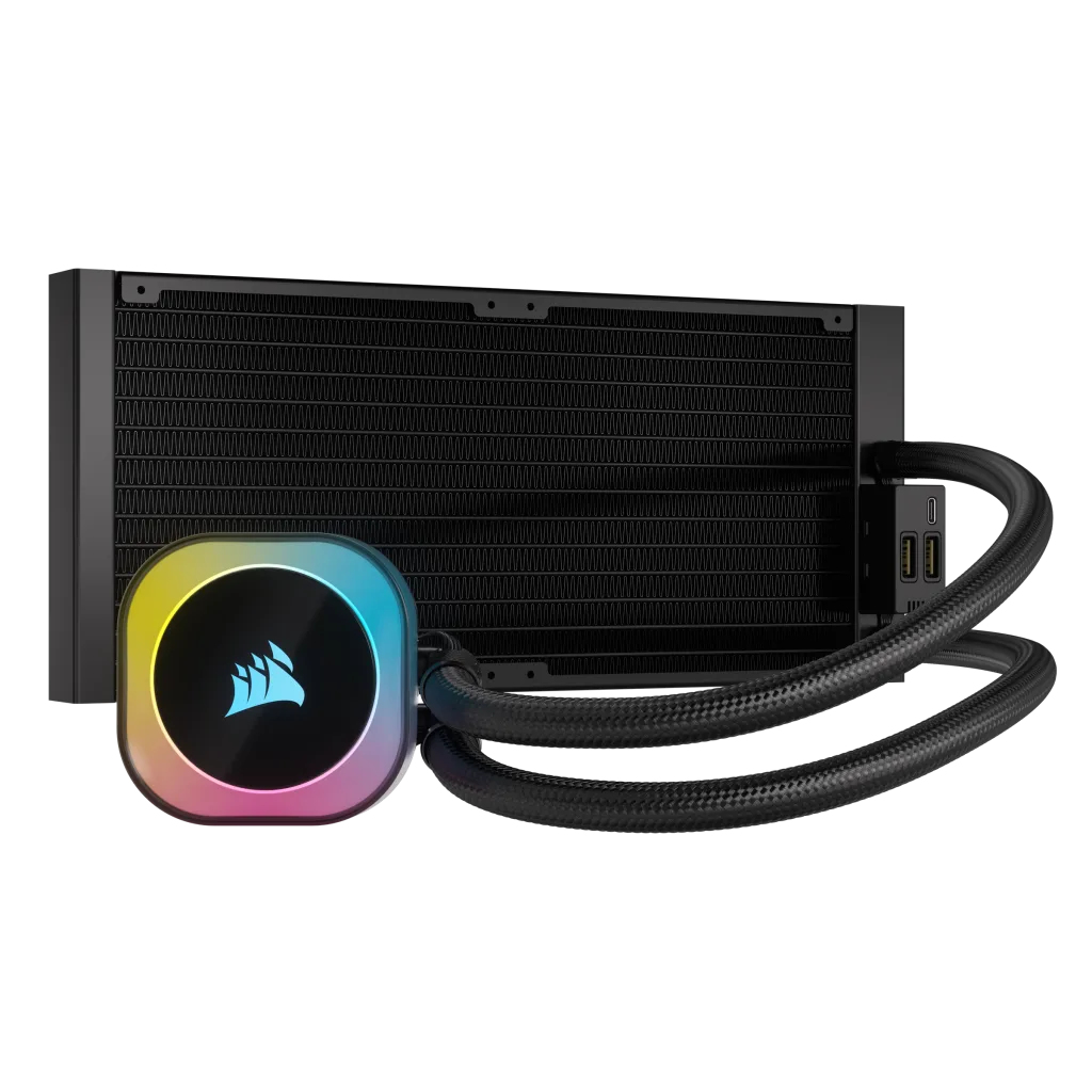 Corsair - Water Cooler CPU Corsair iCUE LINK H115i RGB 280mm Preto