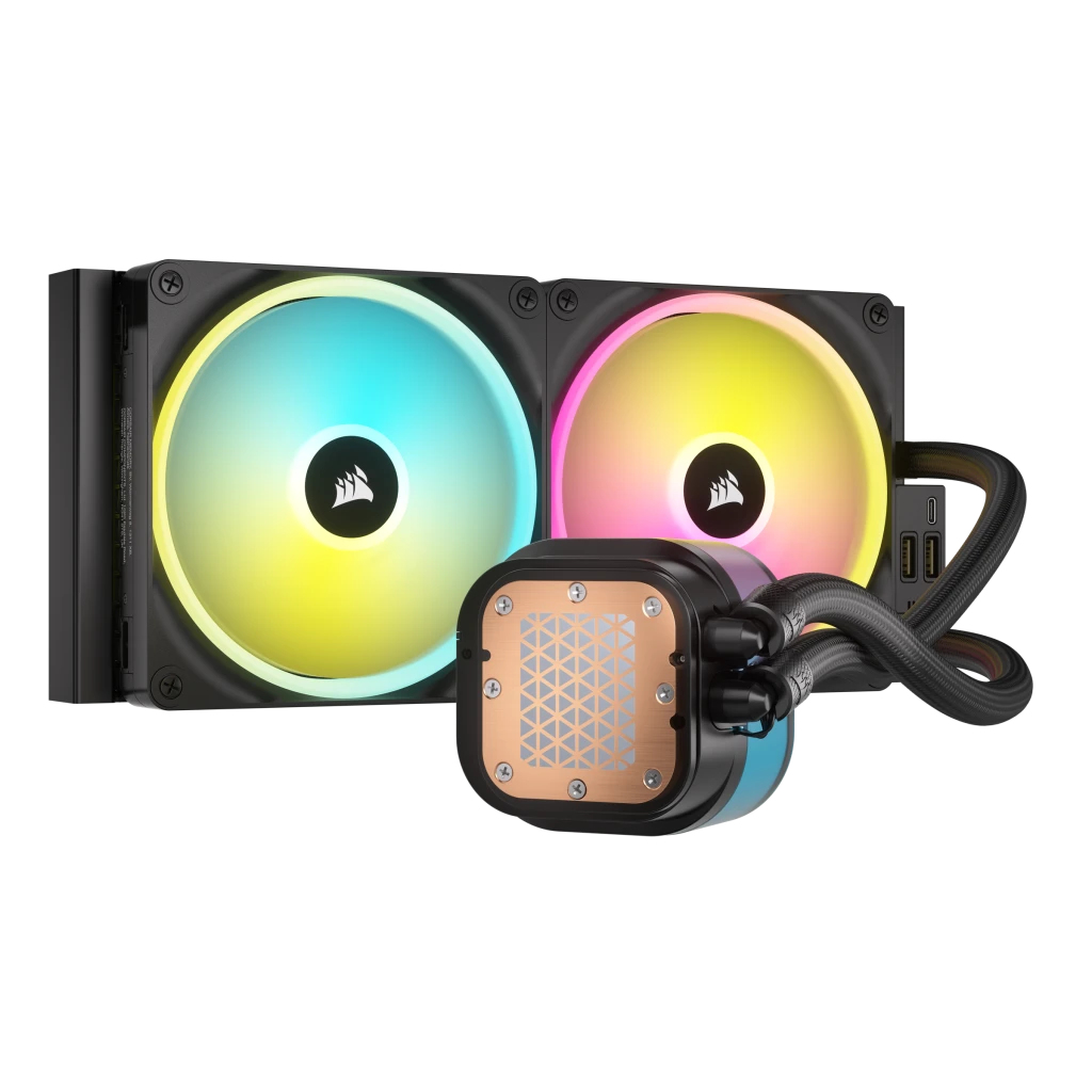 Corsair - Water Cooler CPU Corsair iCUE LINK H115i RGB 280mm Preto