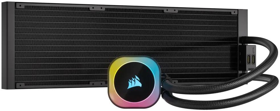 Corsair - Water Cooler CPU Corsair iCUE LINK H170i RGB 420mm Preto
