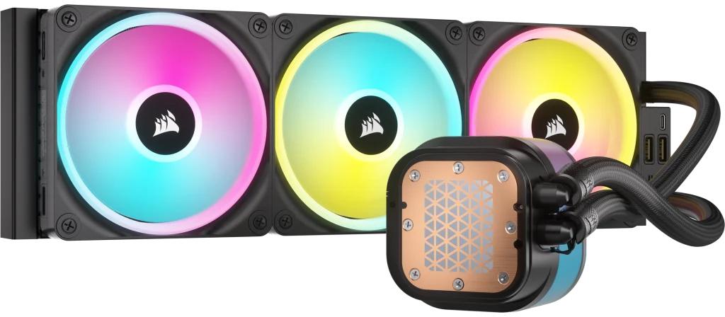 Corsair - Water Cooler CPU Corsair iCUE LINK H150i LCD 360mm Preto