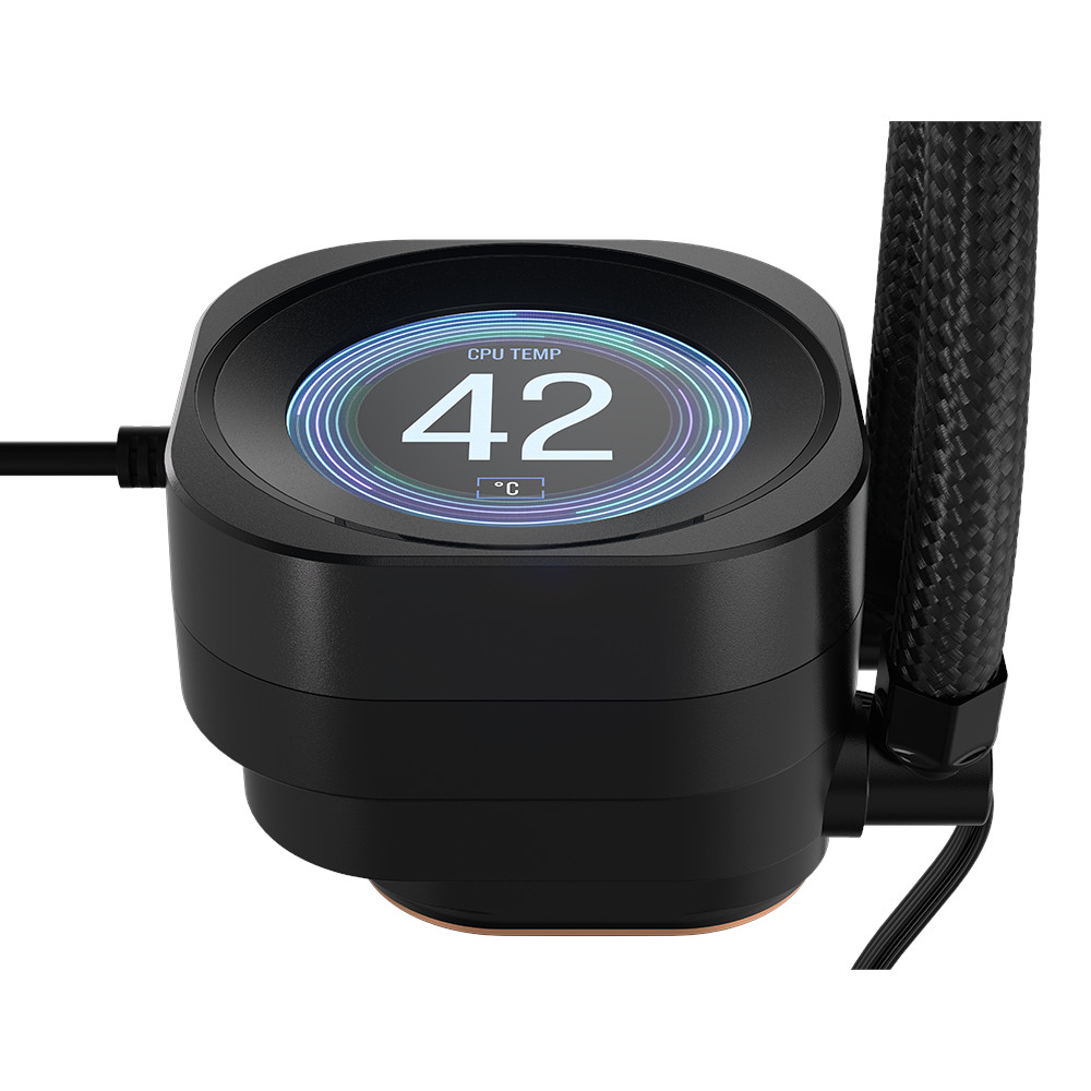 Corsair - Water Cooler CPU Corsair NAUTILUS RS LCD 240mm Preto