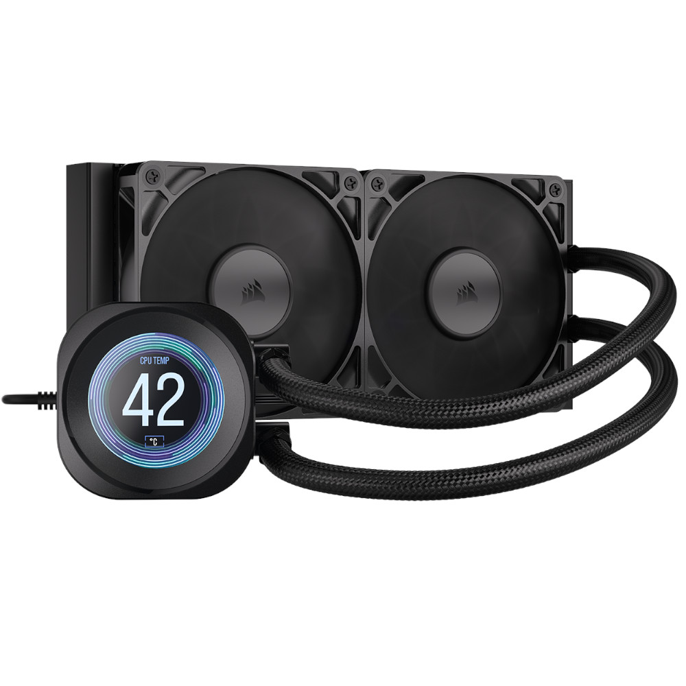 Corsair - Water Cooler CPU Corsair NAUTILUS RS LCD 240mm Preto